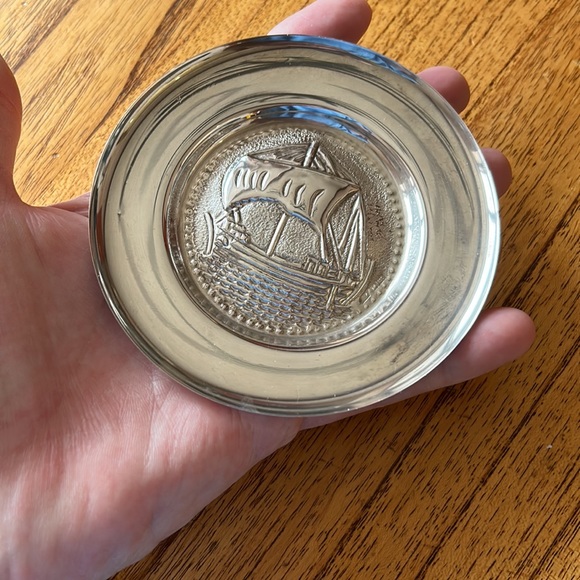 Dutch Silver Dish - fully Hallmarked - Picture 6 of 10